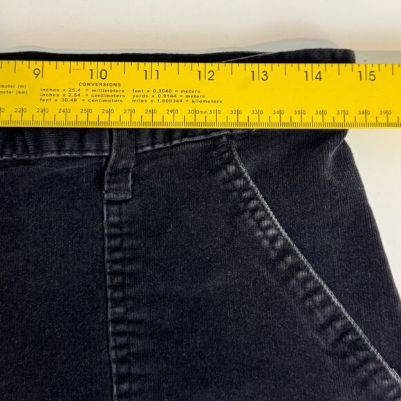 Sonoma Y2K Black Bareback Corduroy Pants 8 - Picture 7 of 9